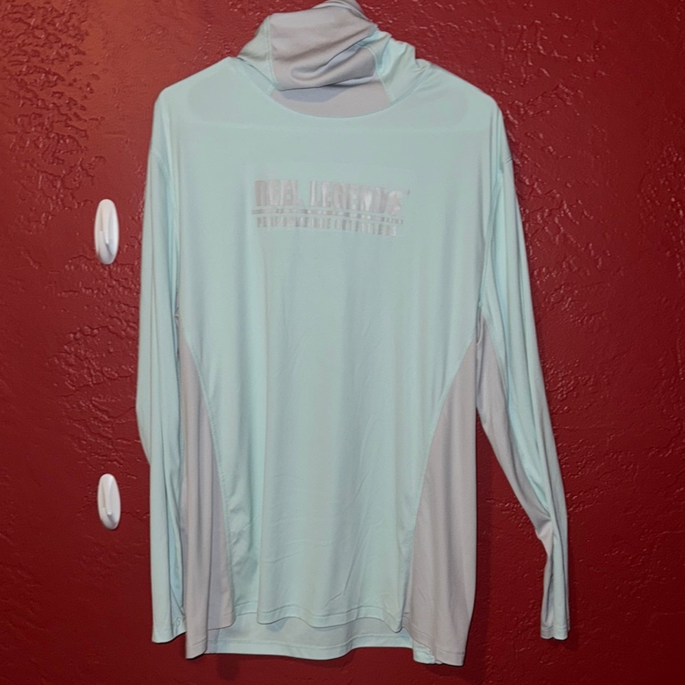 Green Relaxed Long Sleeve Hoodie